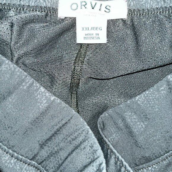 Orvis Embossed Performance Skort — Built‑In Shorts, Zip Pockets, Active / Travel - Picture 8 of 8
